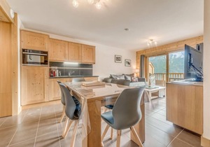 50m from ski slopes, 9th floor, balcony, parking, tv, ski locker, 52m², Champagny-en-Vanoise