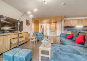50m from ski slopes, 7th floor, balcony, parking, tv, ski locker, 91m², Champagny-en-Vanoise