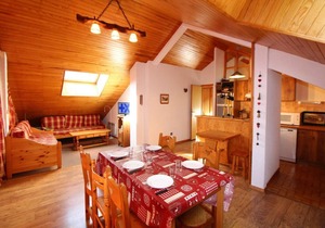 50m from ski slopes, 3rd floor, balcony, tv, ski locker, 100m², Champagny-en-Vanoise