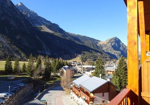 50m from ski slopes, 5th floor, balcony, tv, ski locker, 19m², Pralognan-la-Vanoise