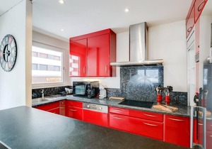 50m from ski slopes, 1st floor, view mountain, balcony, ski locker, 78m², Tignes