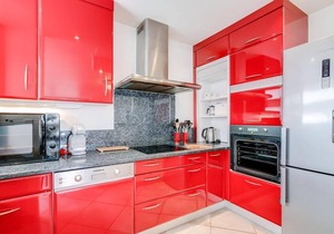 50m from ski slopes, 1st floor, view mountain, balcony, ski locker, 78m², Tignes