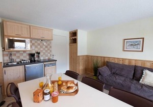 50m from ski slopes, 3rd floor, balcony, tv, ski locker, 38m², Serre Chevalier