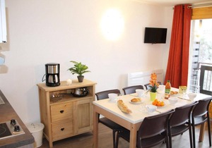 50m from ski slopes, 5th floor, balcony, tv, ski locker, 34m², Serre Chevalier