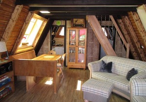 53qm-großes Ferienhaus am Waldesrand