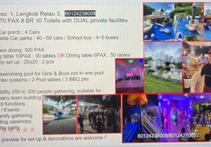 55PAX 9BR Villa with Kids swimming Pool, KTV, BBQ n Pool Tables near SPICE Arena Penang 9800 SQFT