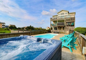 7030 Explorers Beacon Oceanfront Pool & Hot Tub