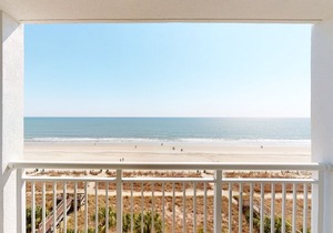 7th Floor Oceanfront Snowbird Friendly Condo w/ Shared Pool/Hot Tub, WiFi, AC!