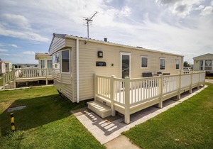 8 berth caravan with decking at Fantasy Island in Skegness ref 58009F