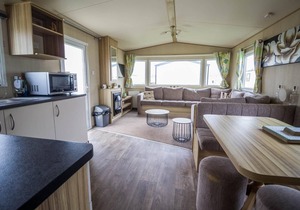 8 berth caravan with decking at Fantasy Island in Skegness ref 58009F