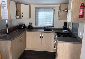 8 berth luxury caravan with a full sea view in Suffolk ref 20276BS