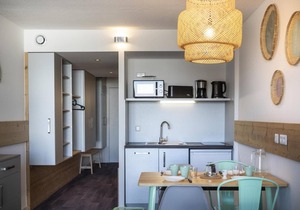 8th floor, balcony, 28m², Les Arcs