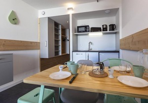 8th floor, balcony, 28m², Les Arcs