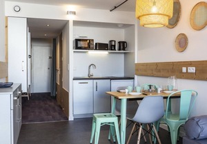 8th floor, balcony, 28m², Les Arcs