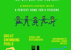 95 m² Apartment ∙ 2 bedrooms ∙ 5 guests