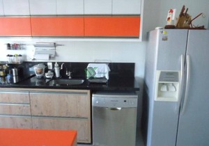 98sqm apartment, 3 bedrooms. Guarujá Cove Beach - Excellent Club Condominium