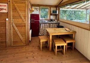 A 2 bedroom luxury lodge with heated covered pool