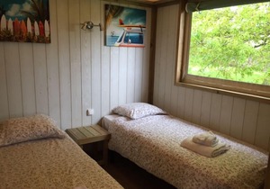 A 2 bedroom luxury lodge with heated covered pool