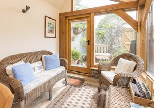 A charming detached stone cottage situated on an elevated site above Upwey.