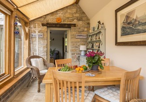 A charming detached stone cottage situated on an elevated site above Upwey.