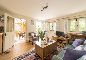 A charming detached stone cottage situated on an elevated site above Upwey.