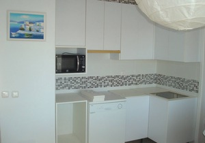 A impressive nudist apartment with terrace and two rooms, AC and pool