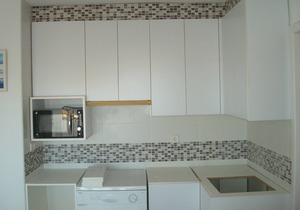 A impressive nudist apartment with terrace and two rooms, AC and pool