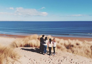 A spacious open plan holiday home with one master double and two twin bedrooms.