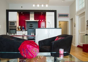 A stone's throw from Place Stanislas, in the city center: the Rennel apartment