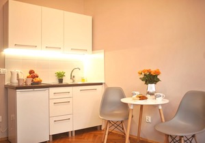 A studio located in downtown Krakow