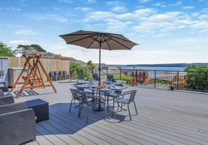 A stunning apartment overlooking Goodrington Beach.