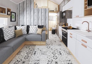A stylish escape with double bed and twin bed (made into double bed on request), flat screen TV, int