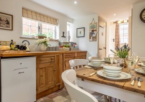 A super little flint country cottage in the popular village of North Creake.
