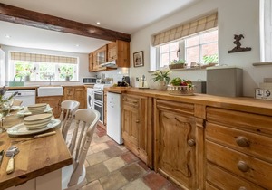 A super little flint country cottage in the popular village of North Creake.