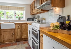 A super little flint country cottage in the popular village of North Creake.
