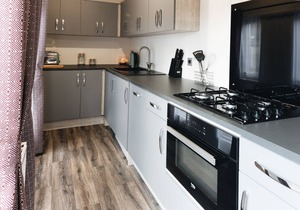 A superior lodge 2 that sleeps 6 guests in 2 bedrooms