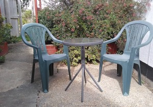 Accommodation for a couple, just a short walk from the beaches and harbour.