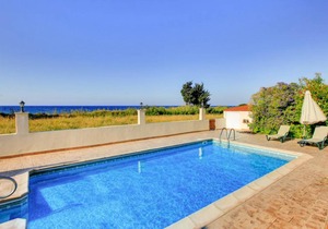 Achilles Beach Villa Thio: Large Private Pool, Walk to Beach, Sea Views, A/C, WiFi, Car Not Required - 2110