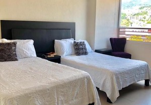 Acogedor depto con playa en la bahía