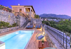 Acrothea Villa Heated Pool
