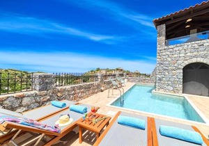 Acrothea Villa Heated Pool