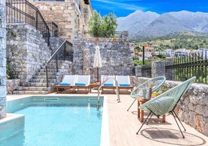 Acrothea Villa Heated Pool