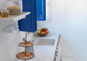 Afoura houses - blue K&K