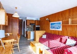 Agréable appartement, proche des pistes, balcon, casier à skis - FR-1-355-23