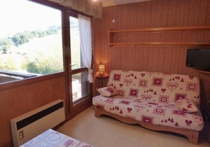 Agréable studio + coin montagne pour 4 personnes, quartier calme, balcon et parking - FR-1-458-111
