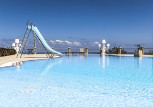 Agriturismo Terrazze sul Tirreno, two rooms apartment with patio and sea view