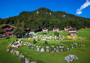 Almchalet Bergsteiger Stubn, 1-6 Personen, 107 qm, Dusche/WC, Balkon+Terrasse, TV, W-LAN, Wärmekabine, 3 Schlafzimmer