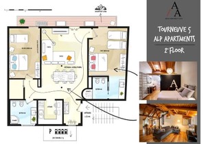 Alp Apartments SKI & BIKE - Tourneuve5