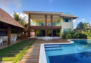ALUGUEL POR TEMPORADA - CASA DE PRAIA EM SERRAMBI
