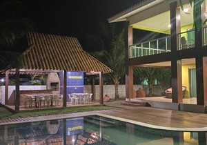 ALUGUEL POR TEMPORADA - CASA DE PRAIA EM SERRAMBI